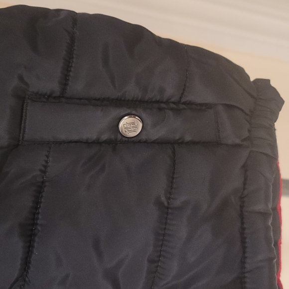 Tommy Hilfiger Black Winter Jacket. Fleece-Lined Red. NWT. NEW $100 - Picture 16 of 16